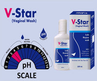 V Star Expert Hygiene Intimate Vaginal Wash For Women (Pack of 3) 300 ml | For 18+ Only
