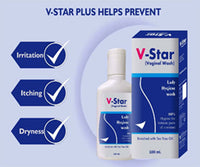 V Star Expert Hygiene Intimate Vaginal Wash For Women (Pack of 3) 300 ml | For 18+ Only