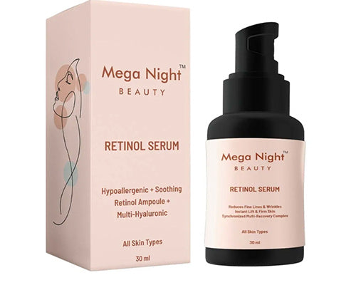Mega Night Beauty Face Serum for soother and healthy skin