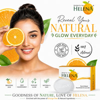 Helena Orange handmade soap (Pack of 2)